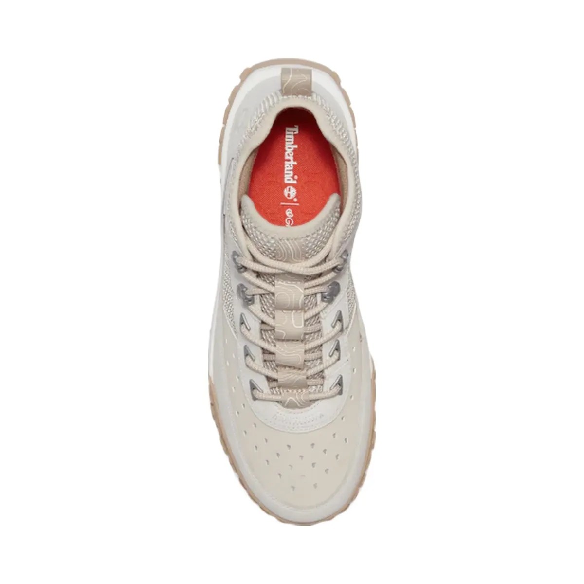 Timberland Greenstride Motion 6 Mid Lace-Up Hiking Boot Light Grey/White Men'S - HypeFly India View 2