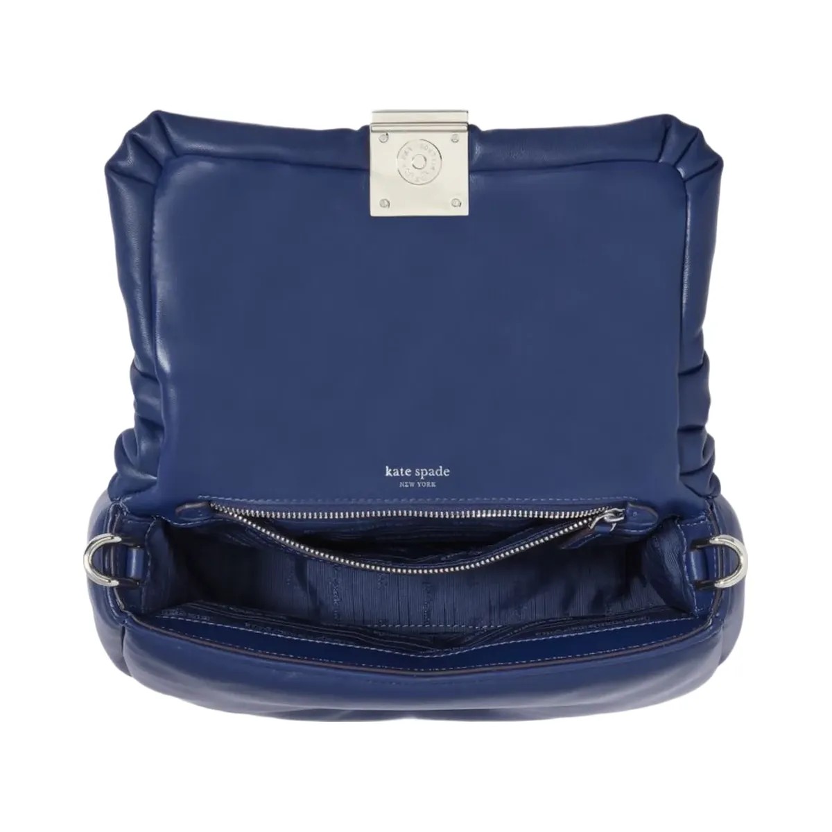 Kate Spade Dakota Puffy Leather Crossbody Deep Lake - HypeFly India View 5