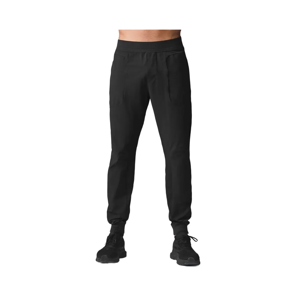 Alo Men's Co-Op Pant (Long) - Black - HypeFly India View 2