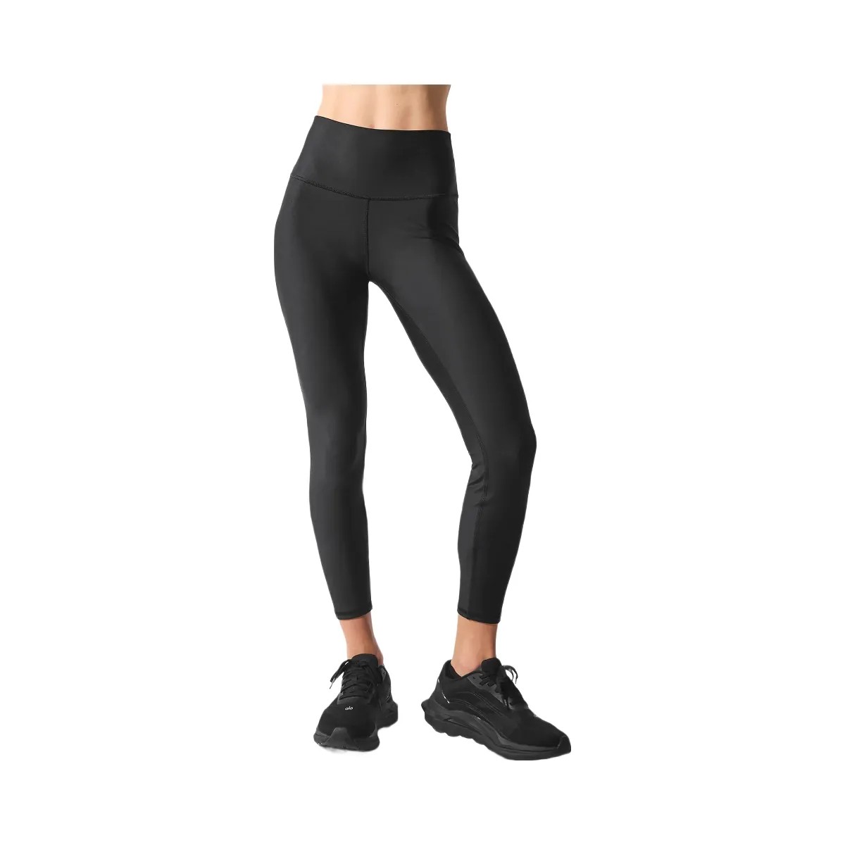 Alo Women's 7/8 High-Waist Airlift Legging - Black - HypeFly India View 3