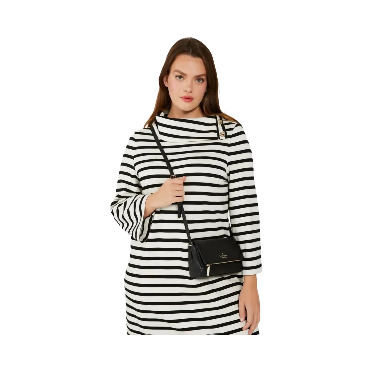 Kate Spade Leila Mini Crossbody Black - HypeFly India View 2