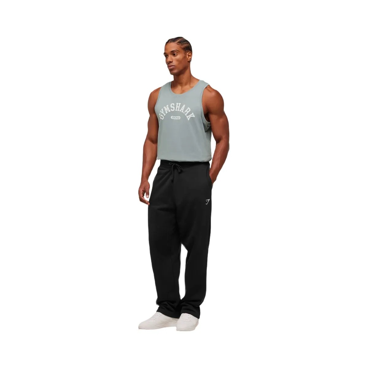 Gymshark 2012 Strength Tank - Denim Grey - HypeFly India View 6