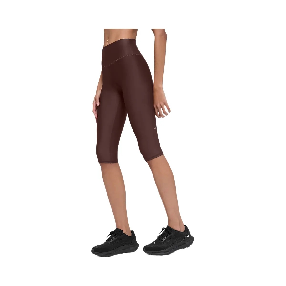 Alo Women's 16'' High-Waist Airlift Capri - Brownstone - HypeFly India View 1