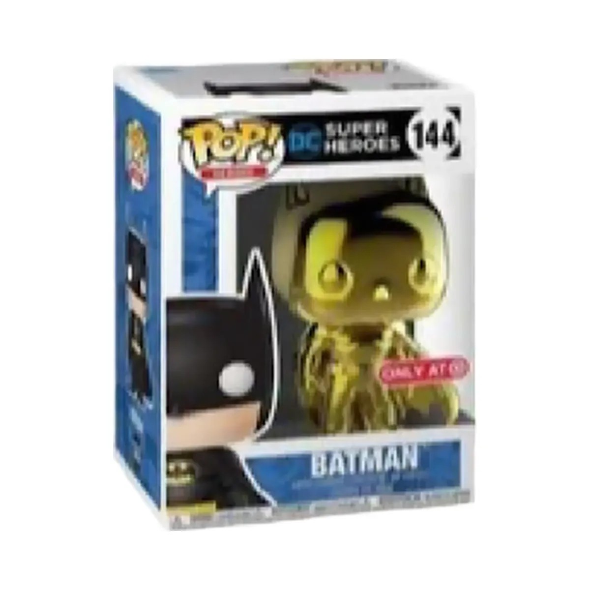 Funko Pop! Batman, Gold Chrome, Target Exclusive, #144 - HypeFly India View 1
