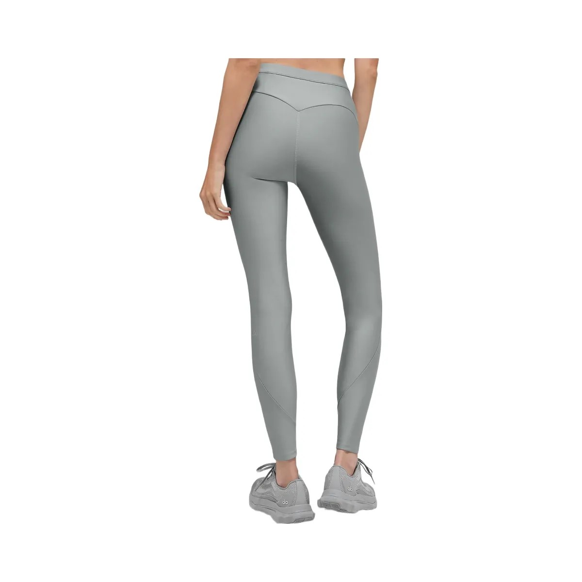 Alo Women's Airlift High-Waist Light Speed Legging - Lunar Grey - HypeFly India View 3