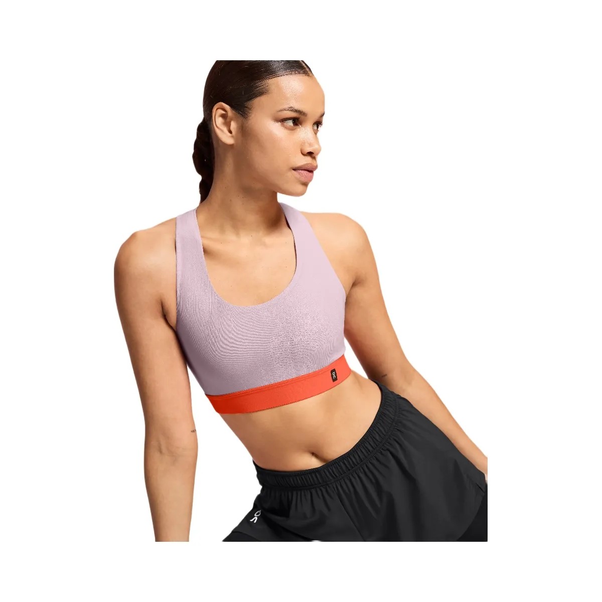 On Pace Bra Mauve | Flame - HypeFly India View 4
