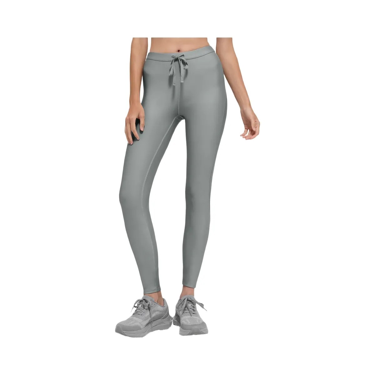 Alo Women's Airlift High-Waist Light Speed Legging - Lunar Grey - HypeFly India View 2
