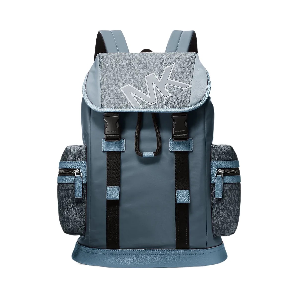 Michael Kors Cooper Signature Logo and Nylon Backpack Cornflower - HypeFly India View 1