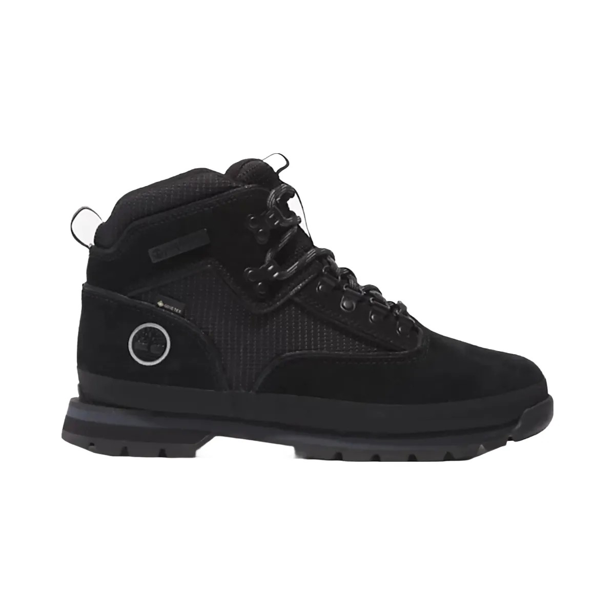 Timberland Euro Hiker Mid Lace Up Gore-Tex Black Suede - HypeFly India View 1