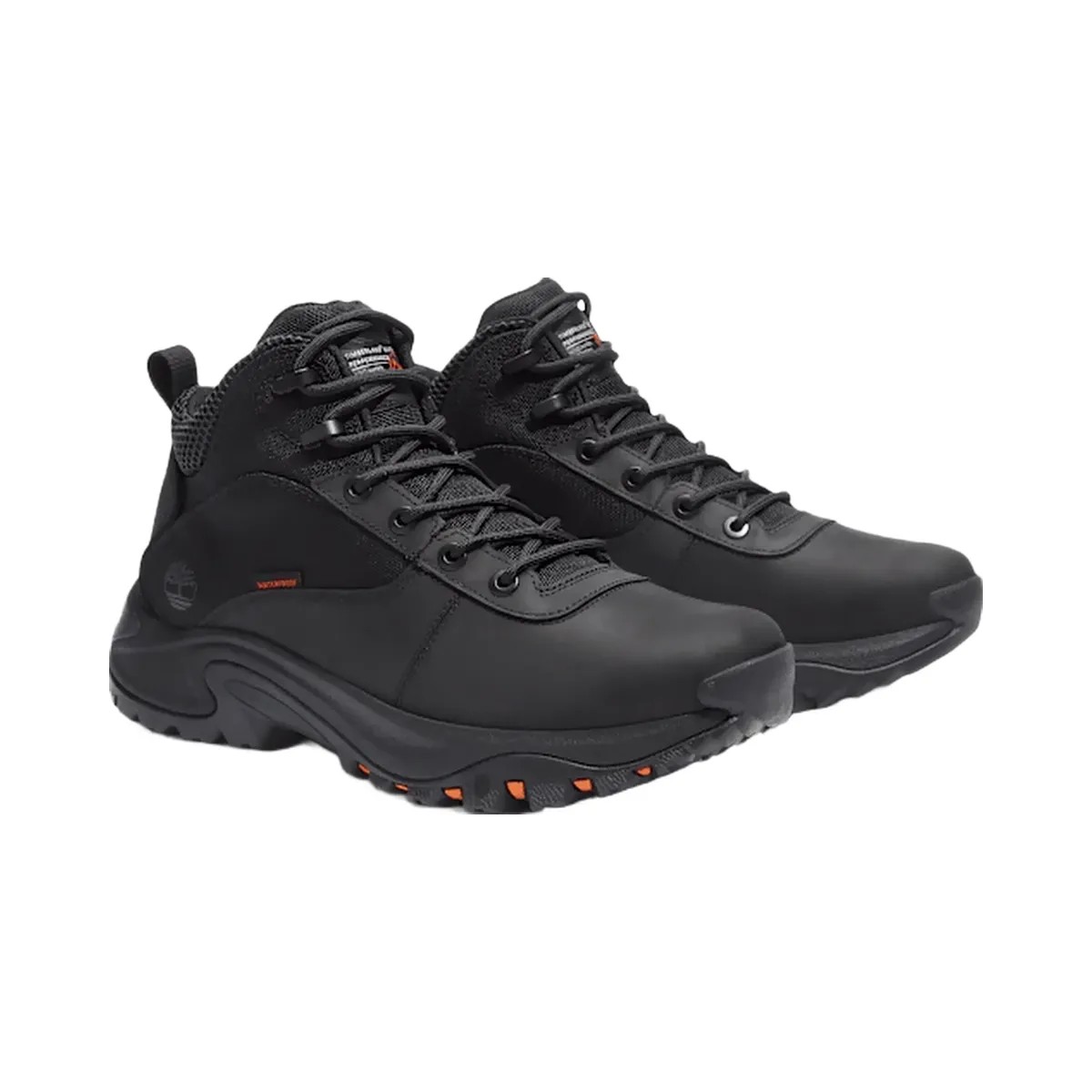 Timberland Mt Maddsen Peak Mid Waterproof Hiking Boot Black Full-Grain Men'S - HypeFly India View 1