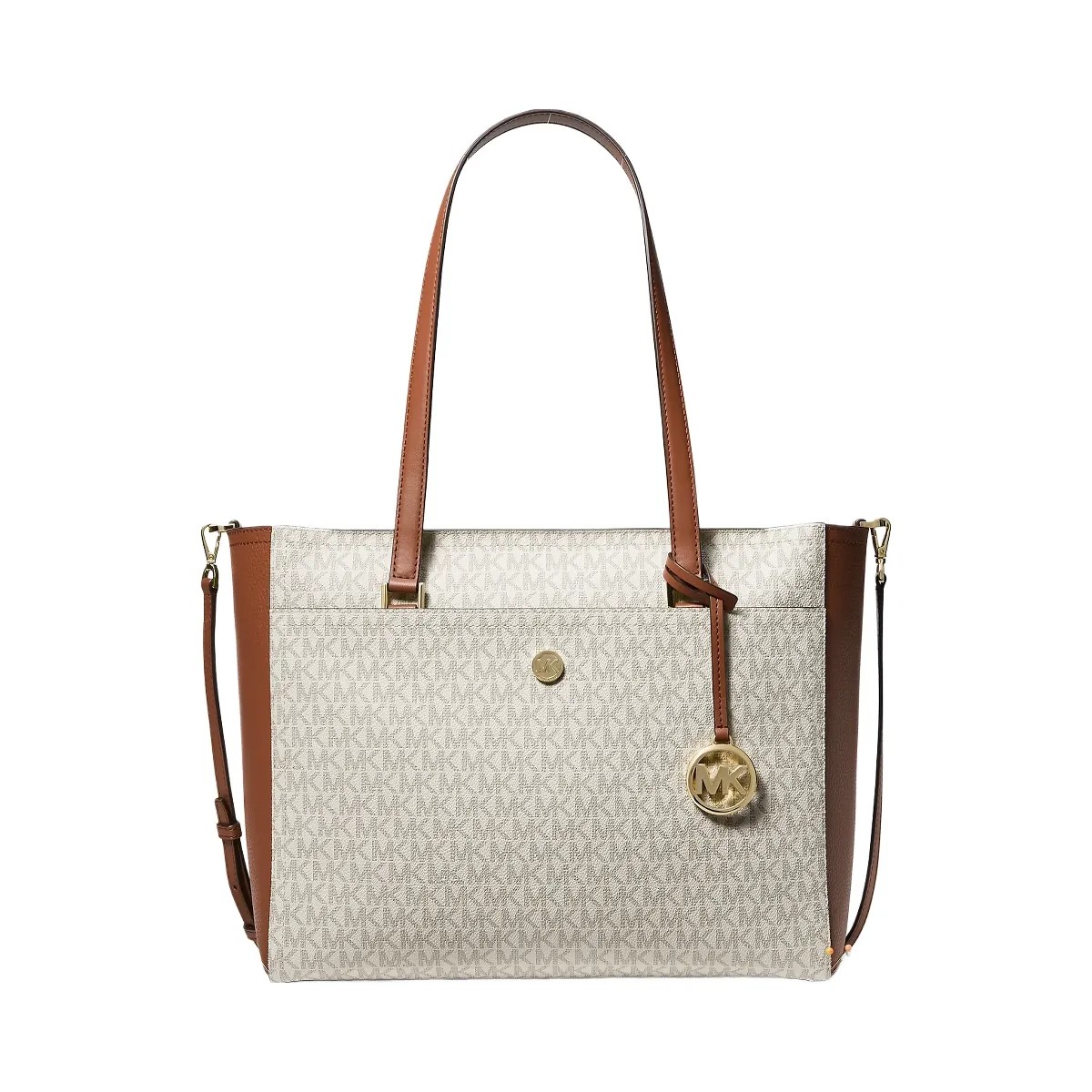 Michael Kors Maisie Large Logo 3-in-1 Tote Bag Vanilla - HypeFly India View 1