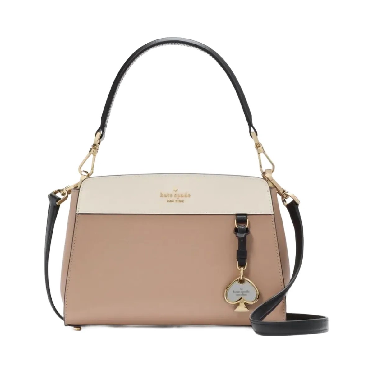 Kate Spade Madison Small Top Handle Satchel Toasted Hazelnut Multi - HypeFly India View 1