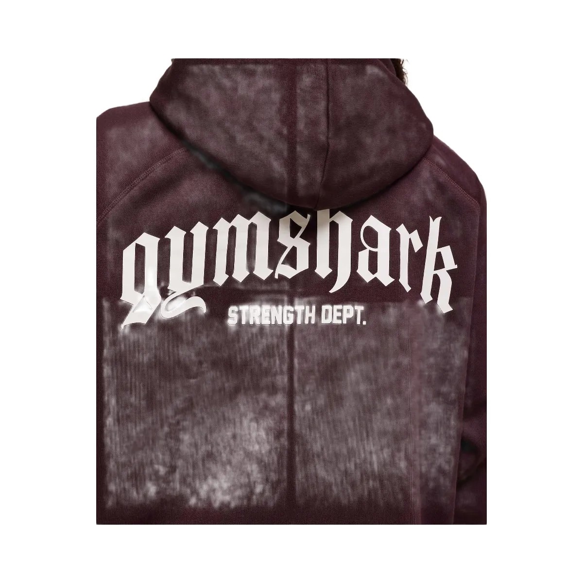 Gymshark Strength Department Oversized Hoodie - Cherry Purple - HypeFly India View 3