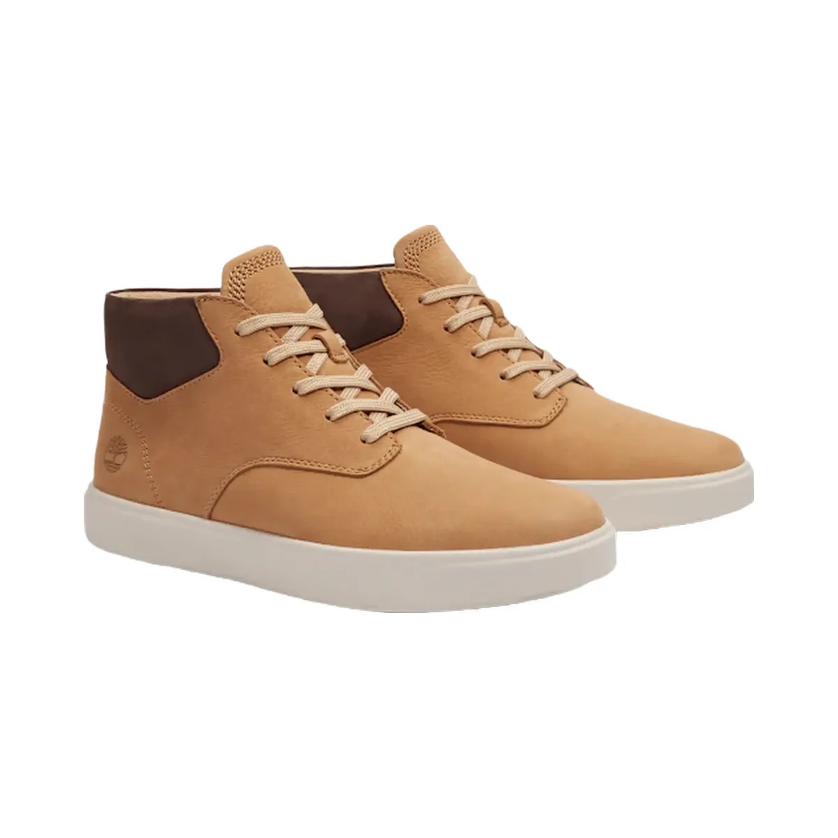 Timberland Emerson Street Mid Sneaker Medium Beige Nubuck Men'S - HypeFly India View 1