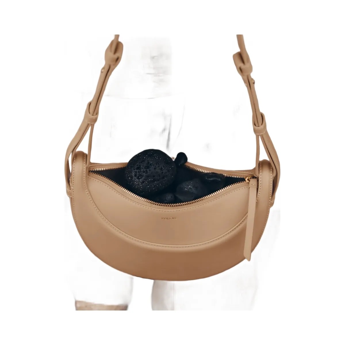 Polene Numero Dix Smooth Beige - HypeFly India View 5