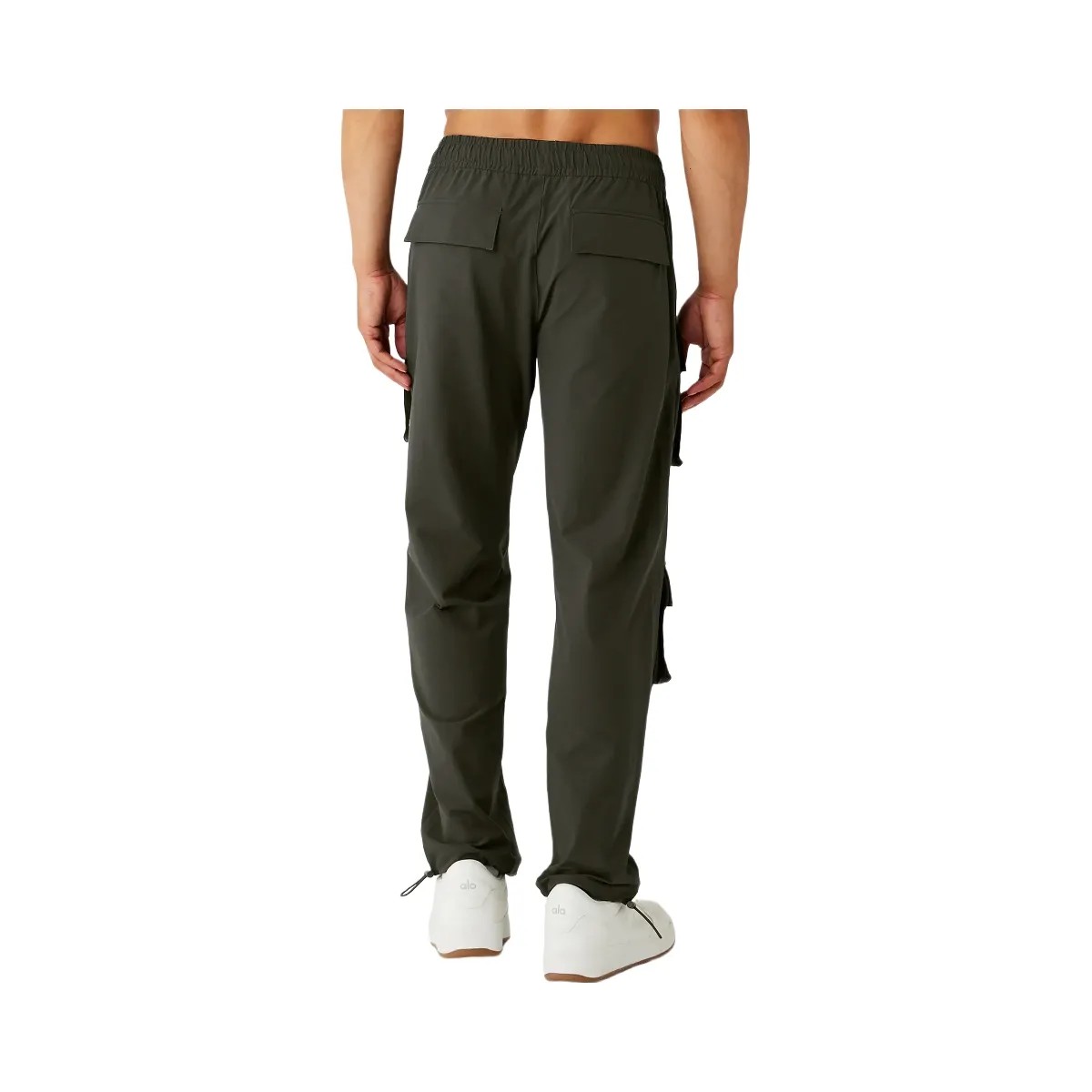 Alo Men's Cargo Venture Pant - Stealth Green - HypeFly India View 3