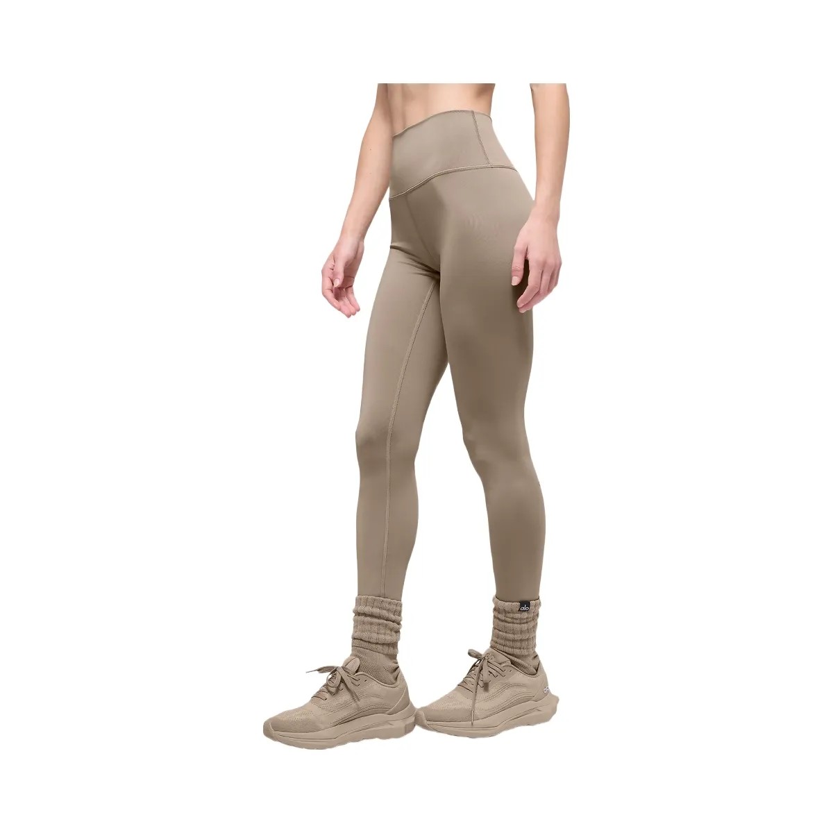 Alo Women's High-Waist Airlift Legging - Gravel - HypeFly India View 4