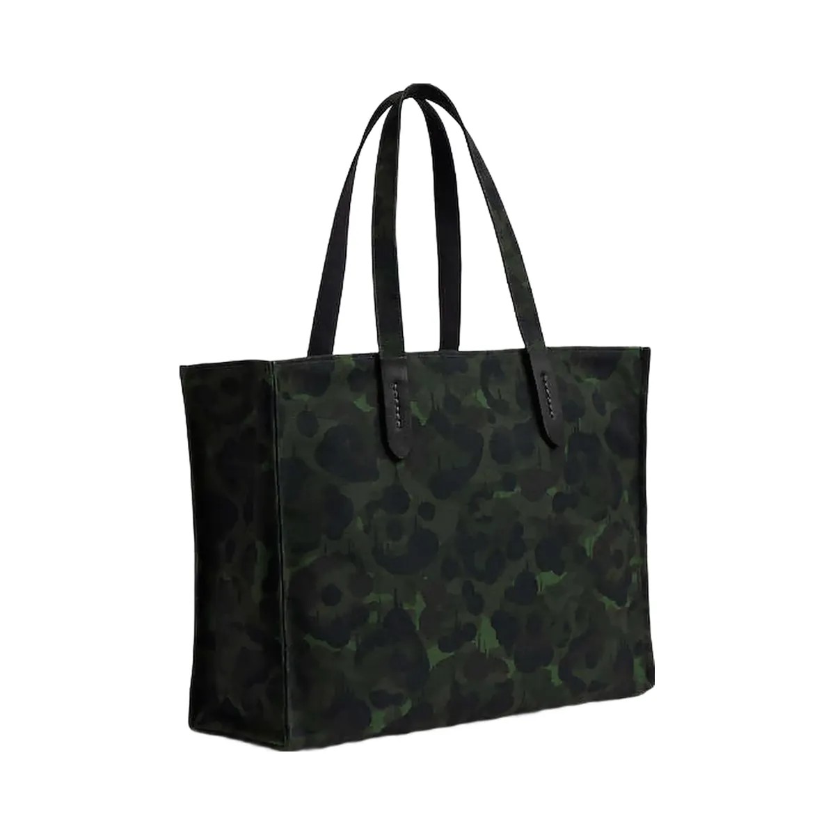 Coach Tote With Camo Print And Rexy Army Green Multi - HypeFly India View 3