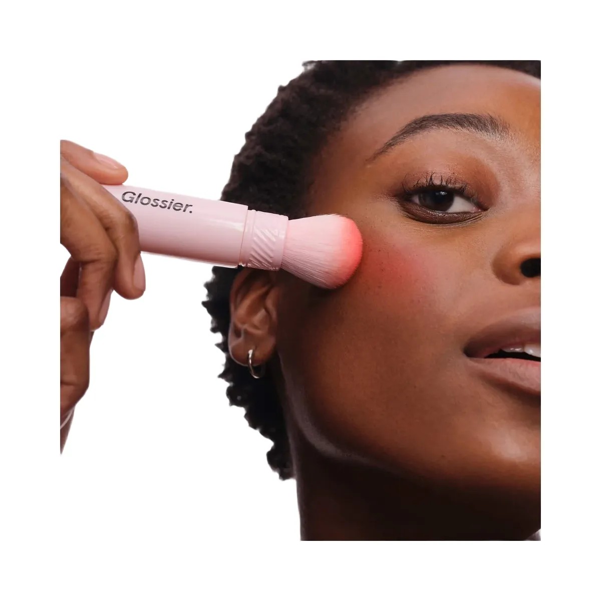 Glossier Cloud Paint Dual-Ended Cheek Blush Brush - HypeFly India View 5