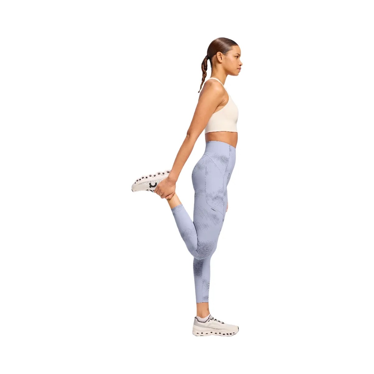 On Movement Tights Graphic Nimbus | Feather - HypeFly India View 5