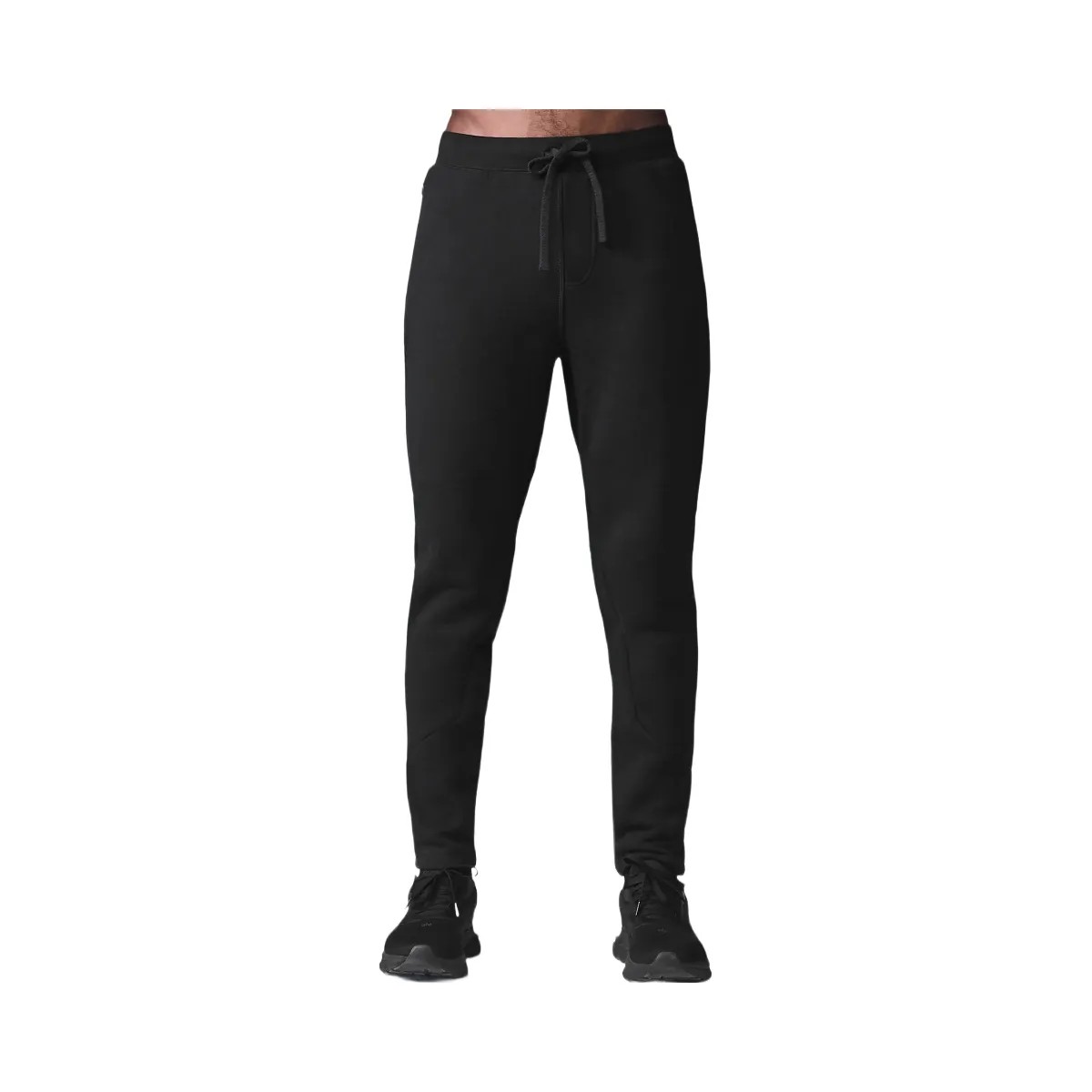 Alo Men's The Triumph Sweatpant - Black - HypeFly India View 1