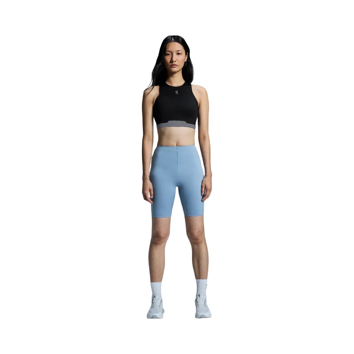 On Train Tights 1/2 Chambray - HypeFly India View 2