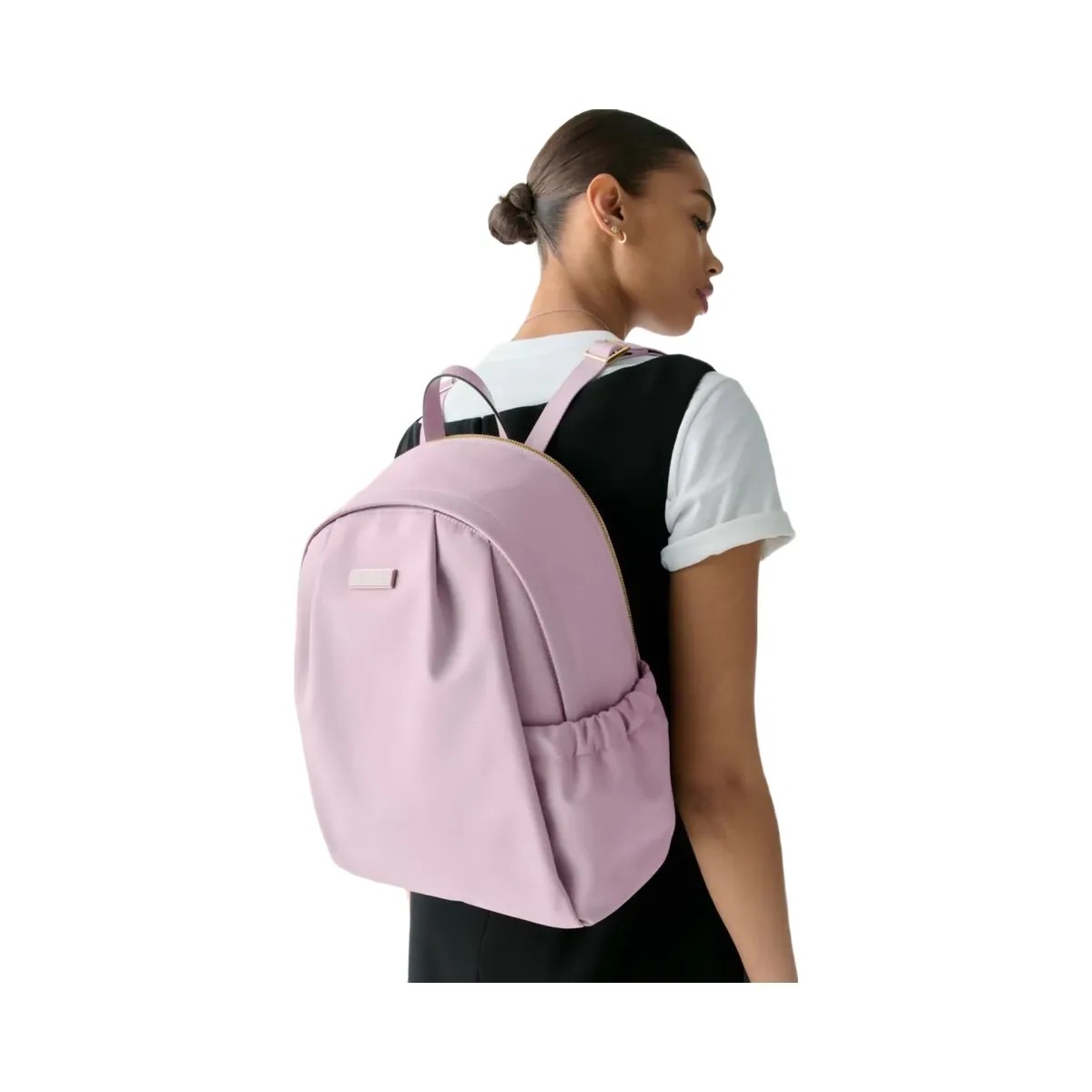 Kate Spade Carter Nylon Large Backpack Lavender Smoke - HypeFly India View 3