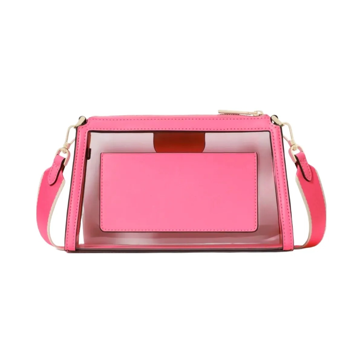Kate Spade Clare Clear Small Crossbody Wild Pink - HypeFly India View 5