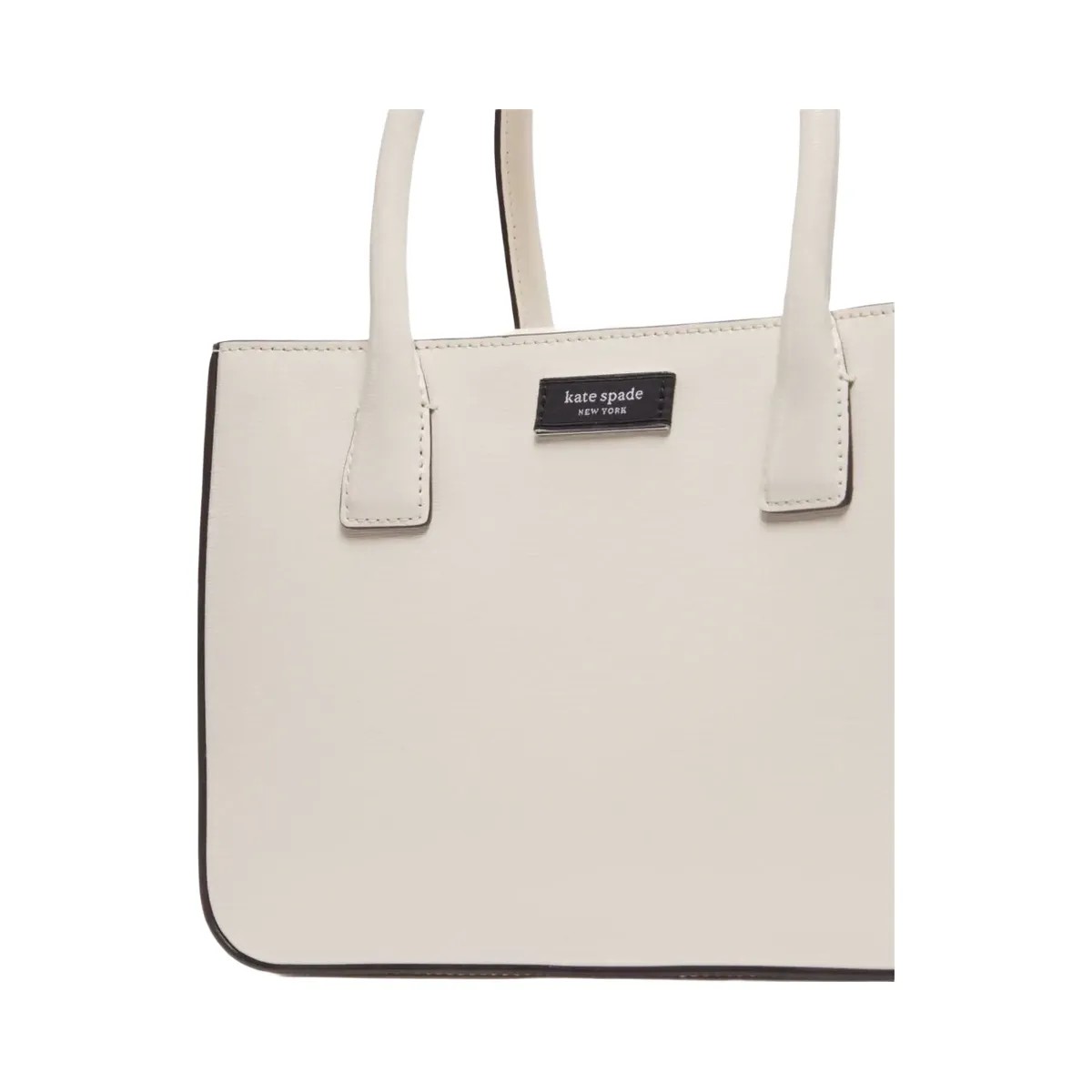 Kate Spade Sam Icon Square Tote Parchment - HypeFly India View 1