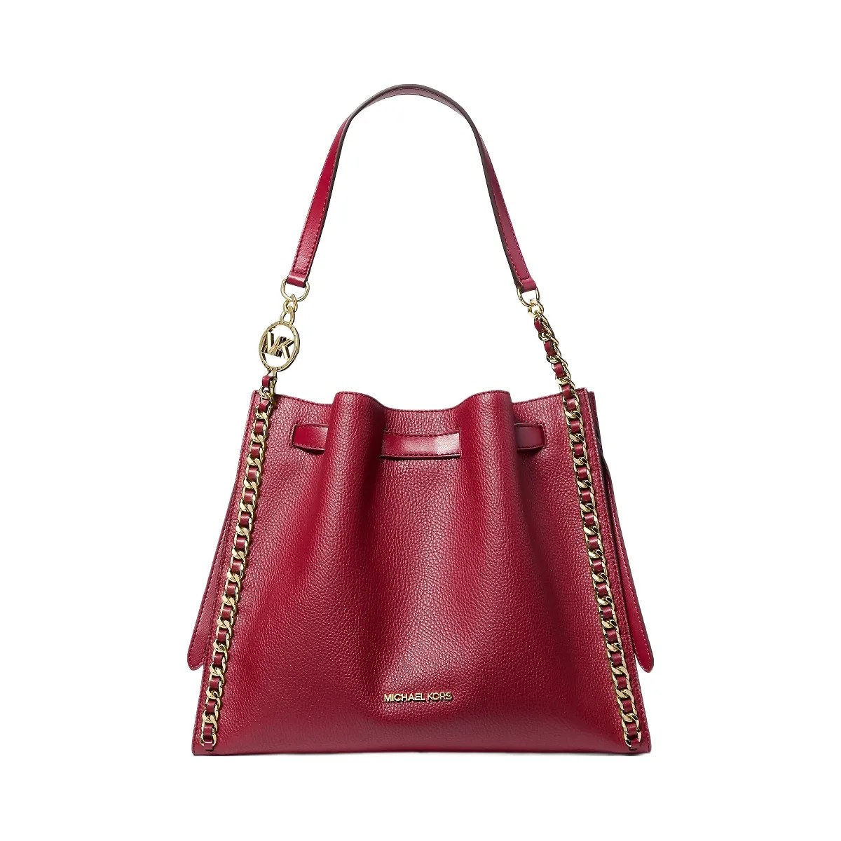 Michael Kors Mina Large Chain Shoulder Bag Cherry - HypeFly India View 1