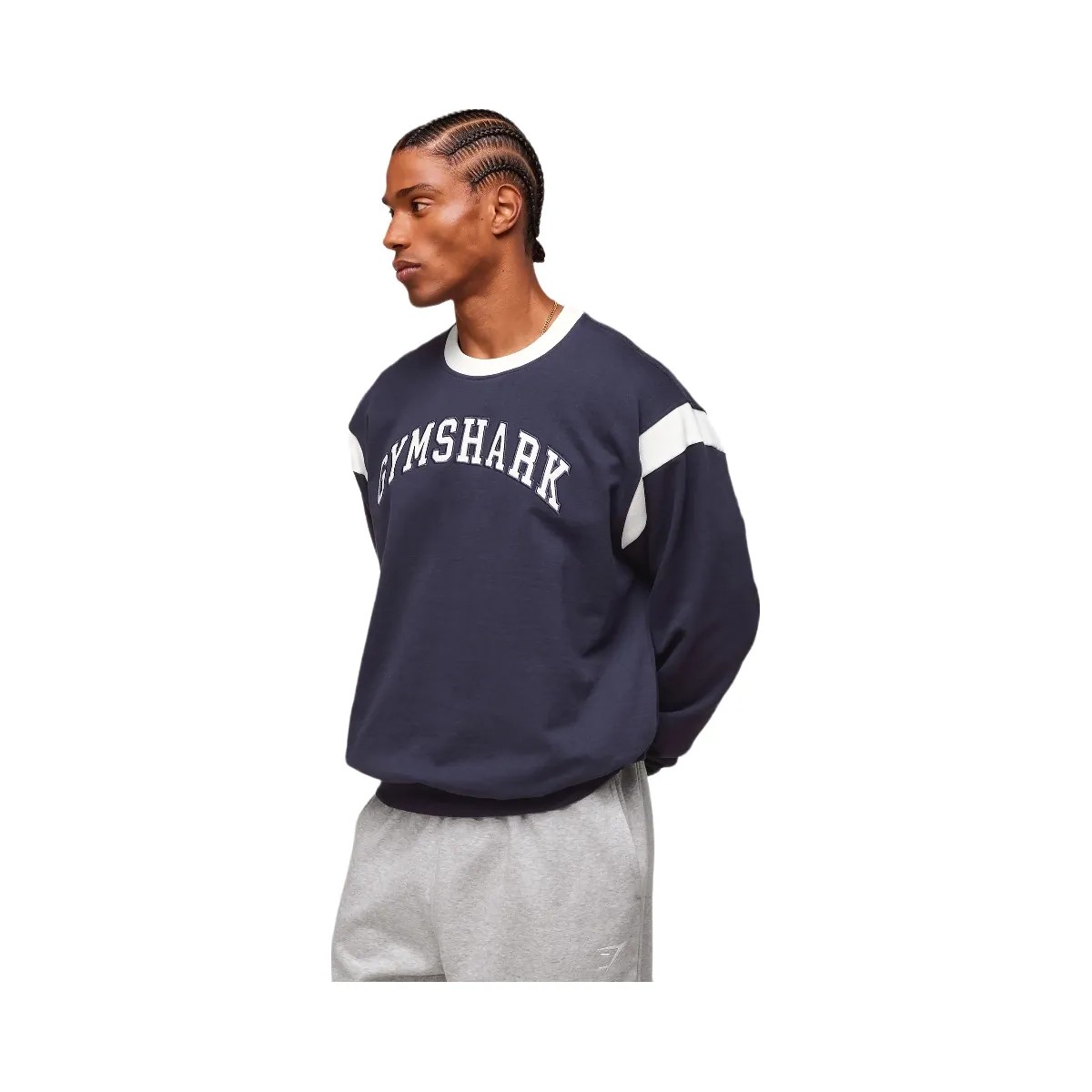 Gymshark GSLC Crew - Heavy Blue - HypeFly India View 3