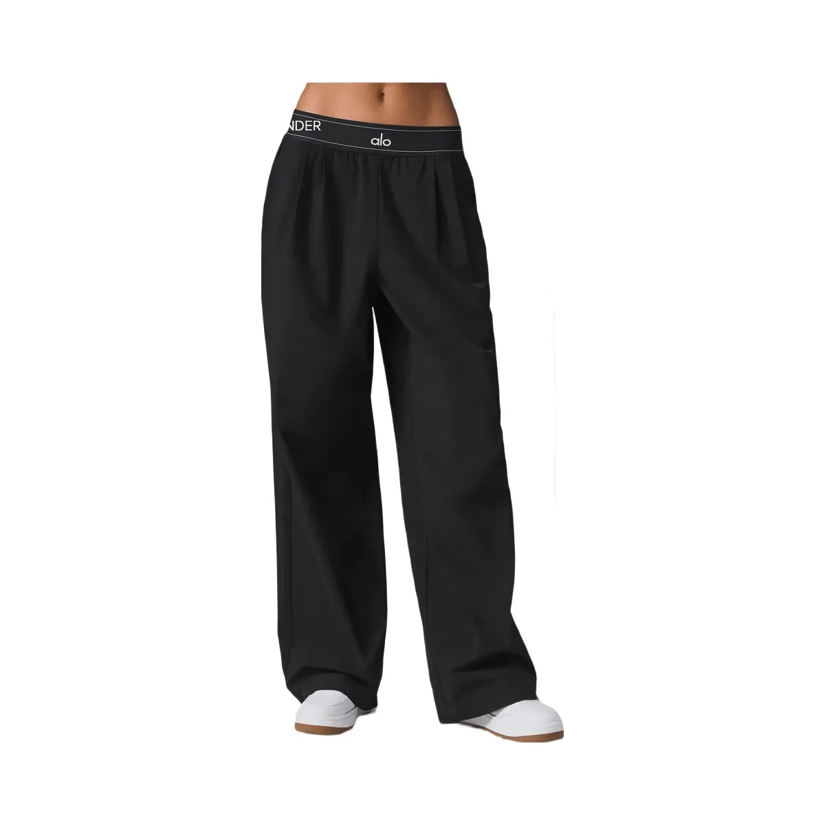 Alo Women's Suit Up Trouser (Regular) - Black - HypeFly India View 1