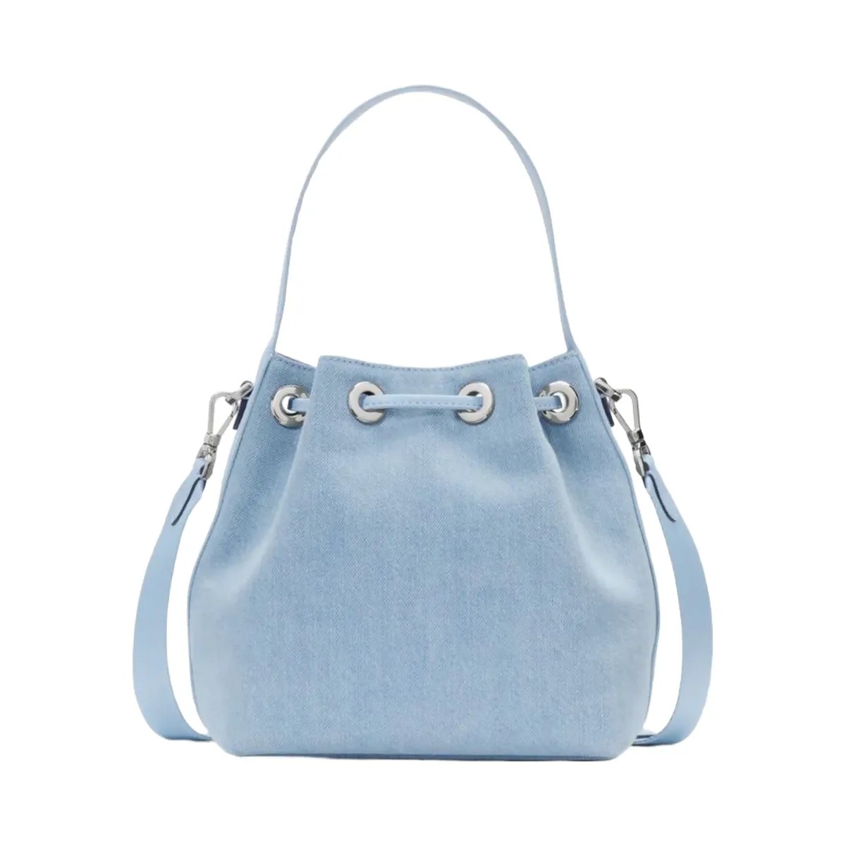 Kate Spade Kip Denim Bucket Bag Blue Multicolor - HypeFly India View 5