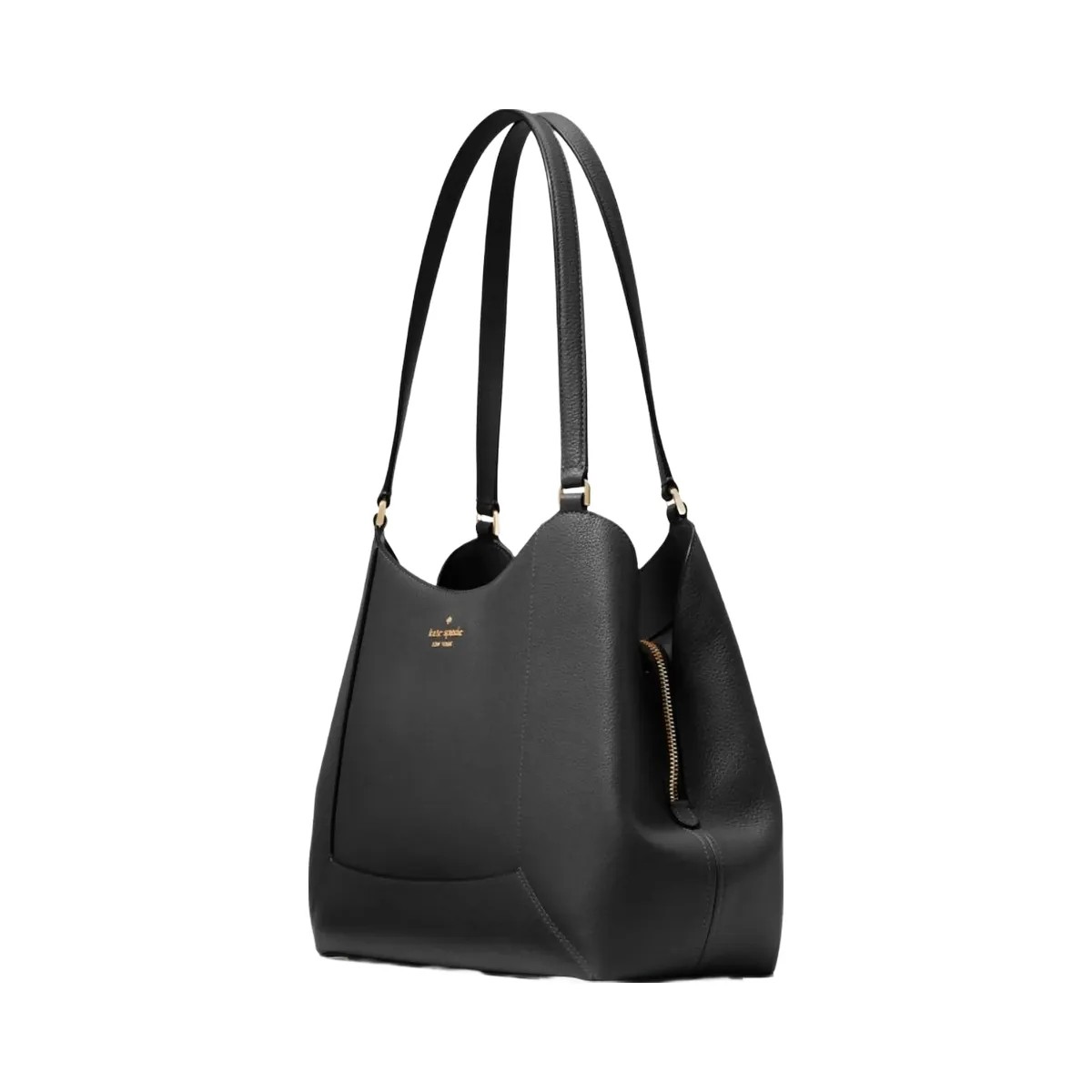 Kate Spade Lena Triple Compartment Shoulder Bag Black - HypeFly India View 3