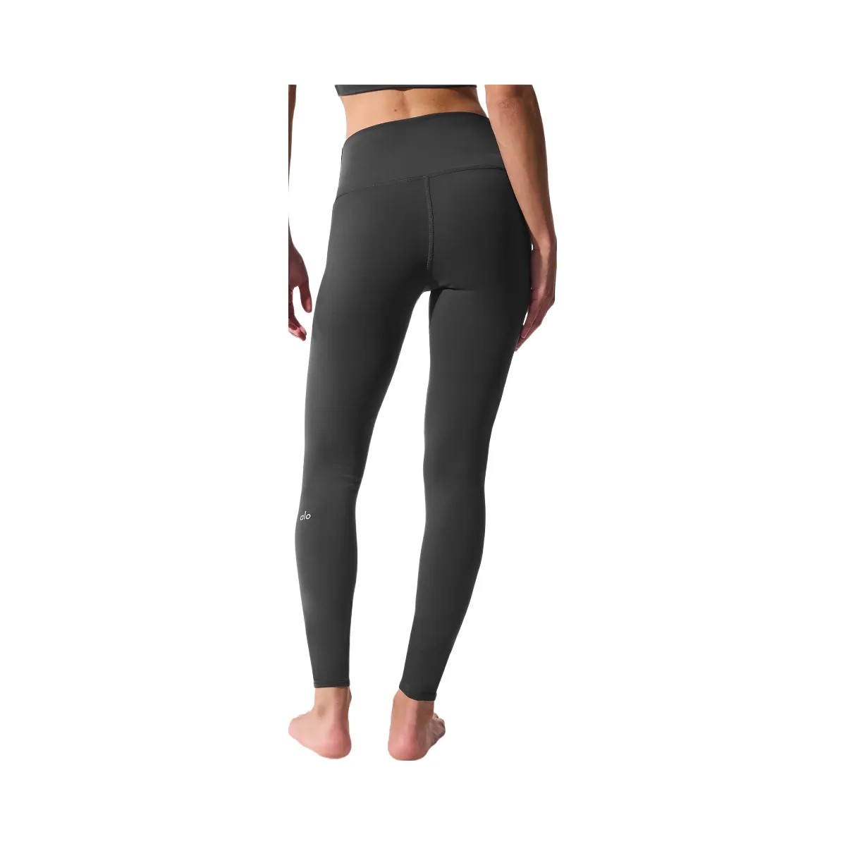 Alo Women's High-Waist Airbrush Legging - Anthracite - HypeFly India View 3
