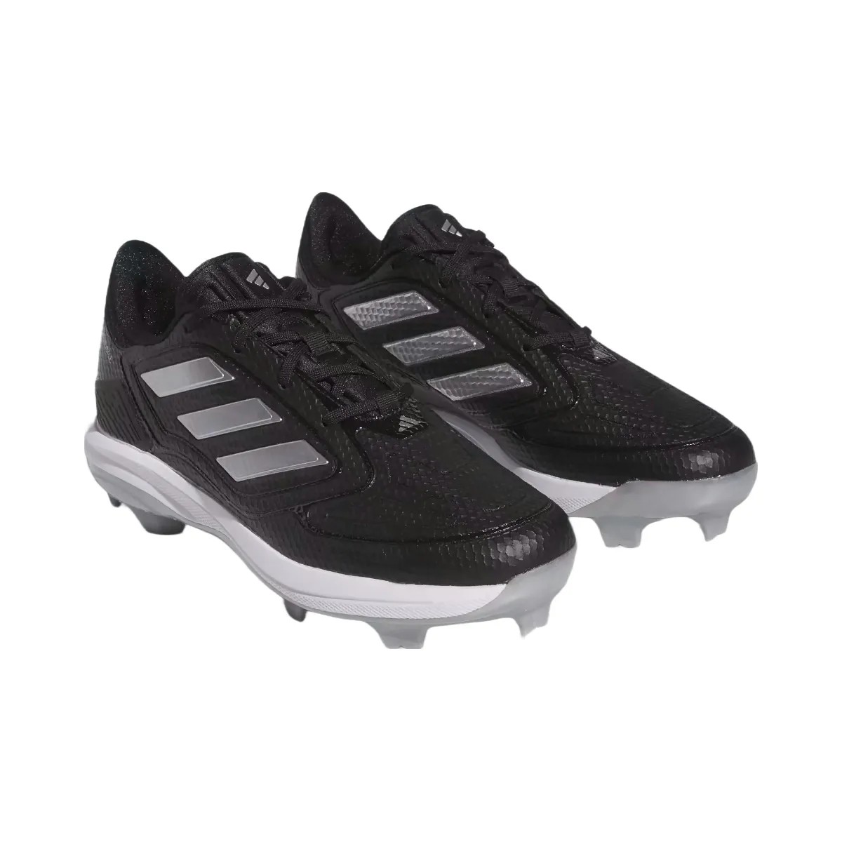 Adidas Adizero Purehustle 3 Tpu Core Black Silver Metallic - HypeFly India View 3