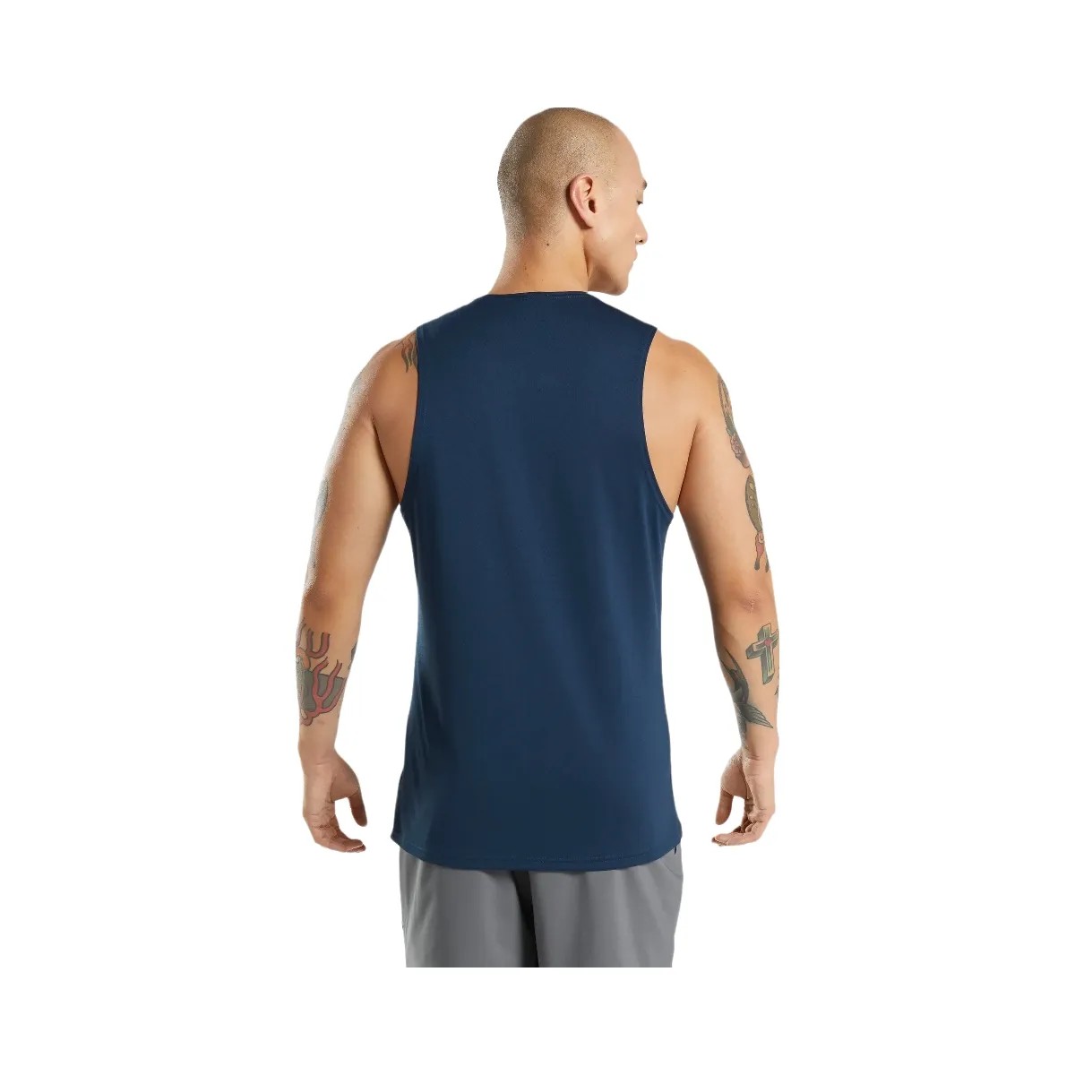 Gymshark Arrival Tank - Navy - HypeFly India View 2