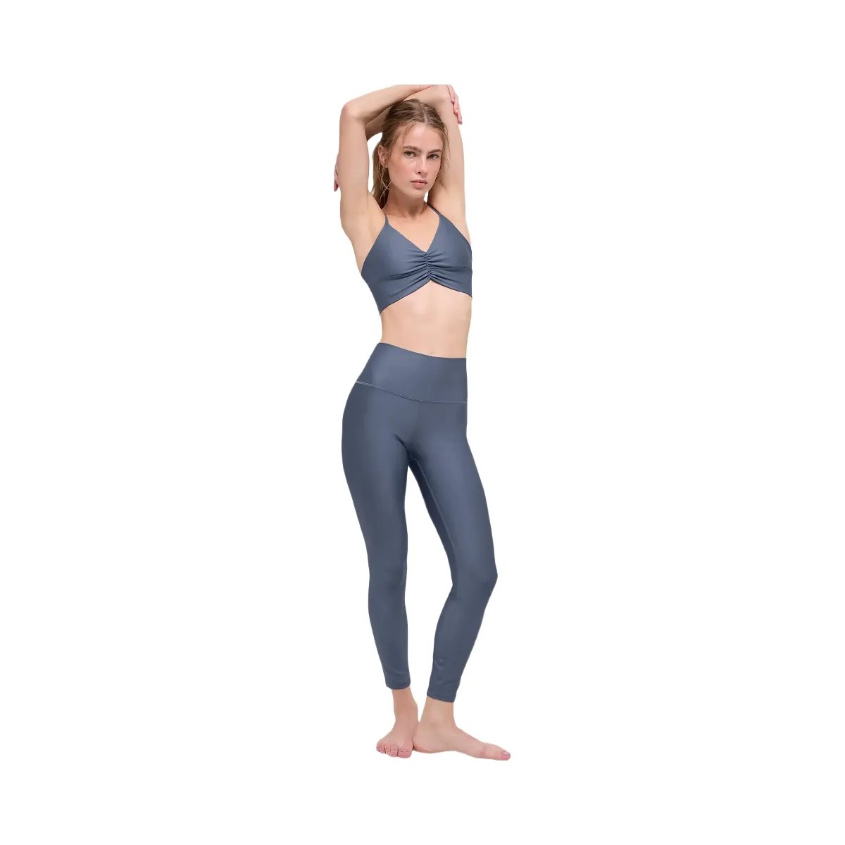 Alo Women's Airlift Divine Bra - Bluestone - HypeFly India View 5
