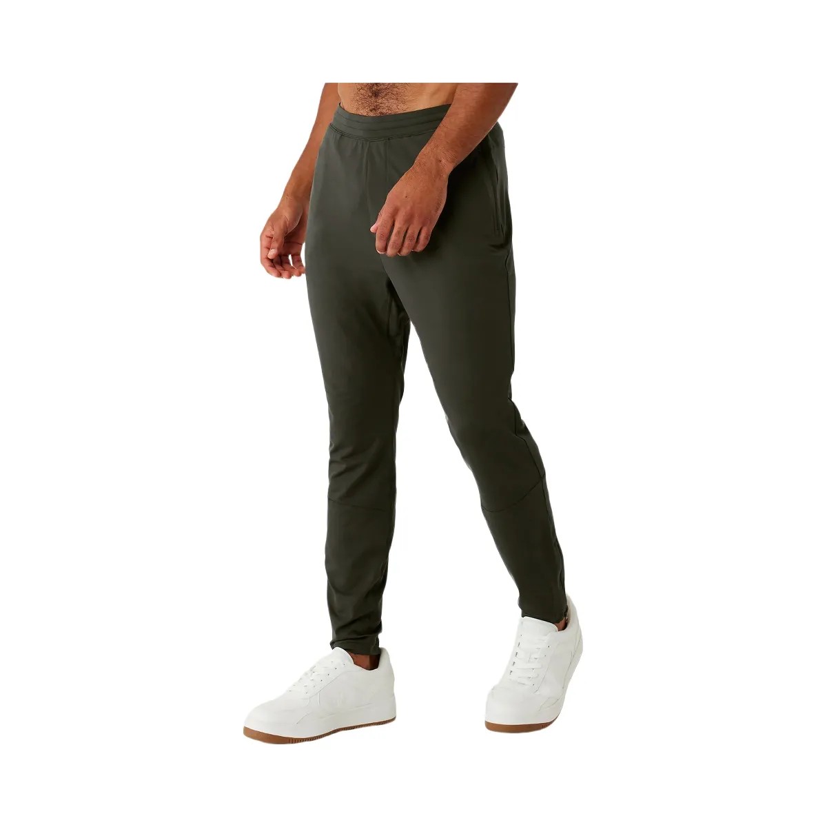 Alo Men's Conquer React Performance Pant - Stealth Green - HypeFly India View 2