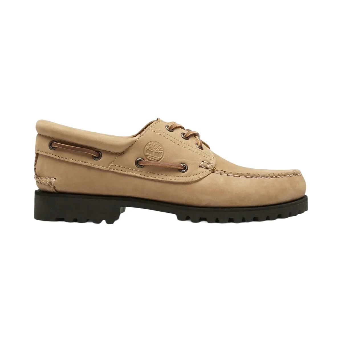 Timberland Authentic Boat Shoe Beige Black - HypeFly India View 1