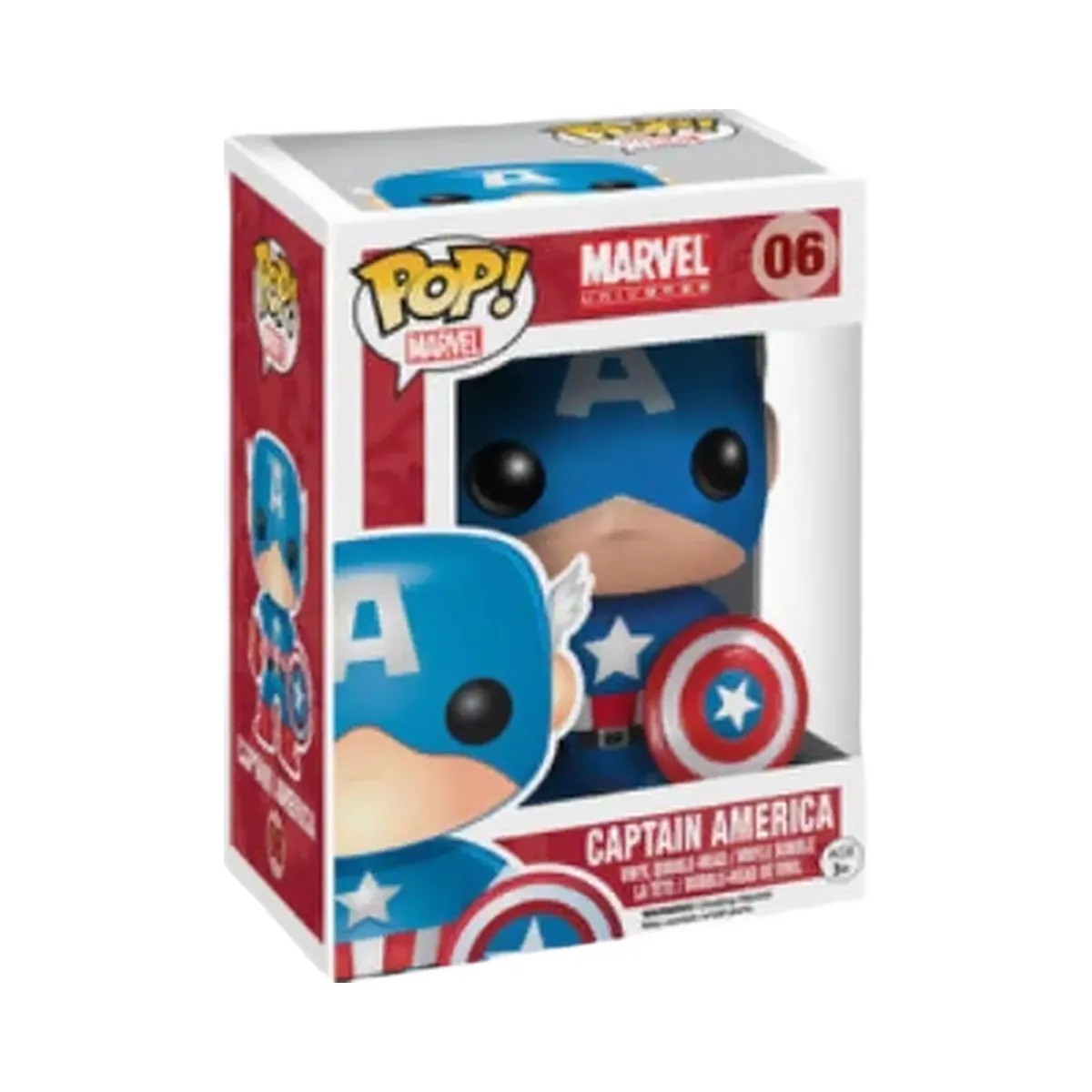 Funko Pop! Captain America, #06 - HypeFly India View 1