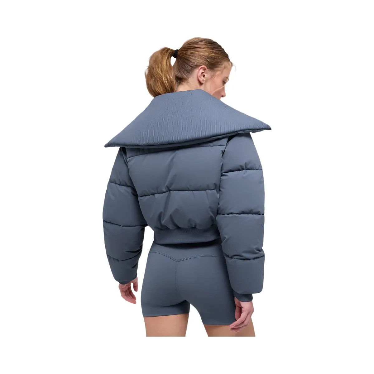 Alo Women's Captivate Puffer - Bluestone - HypeFly India View 3