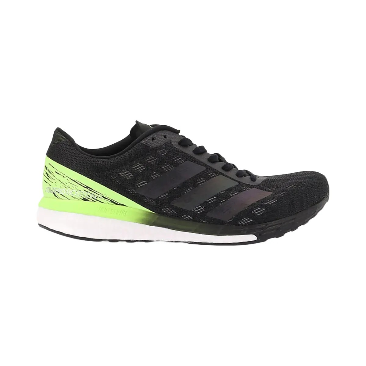 Adidas Adizero Boston 9 Black Signal Green - HypeFly India View 1