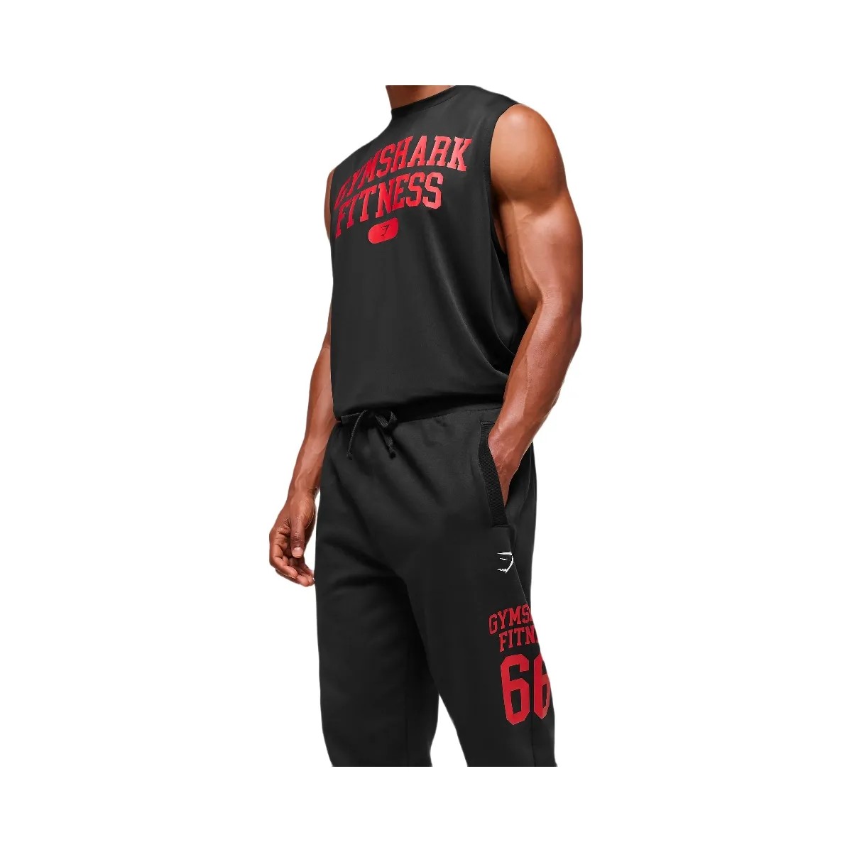 Gymshark Campus Oversized Jogger - Black - HypeFly India View 6