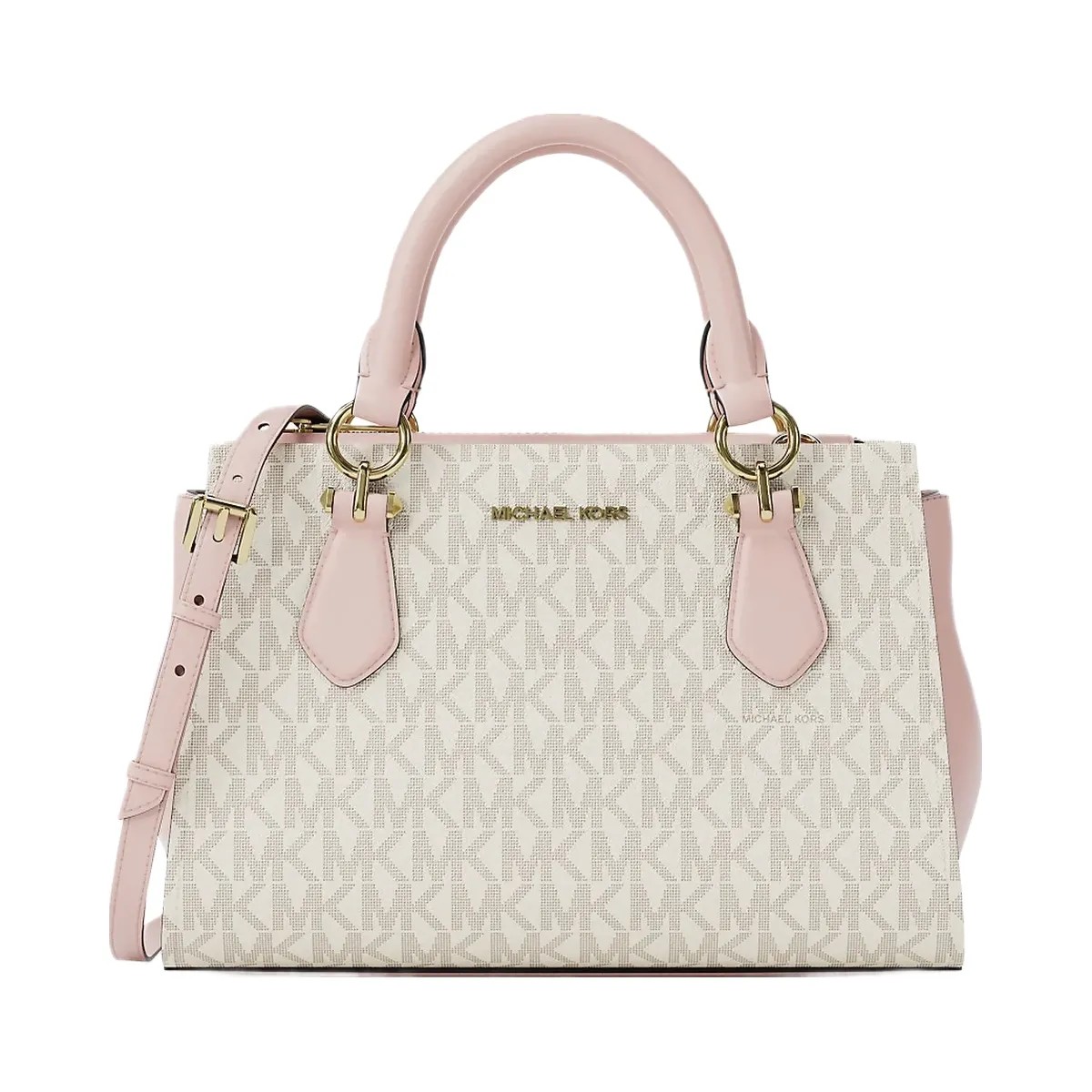 Michael Kors Marilyn Small Signature Logo Messenger Bag Pwd Blsh Mlt - HypeFly India View 1