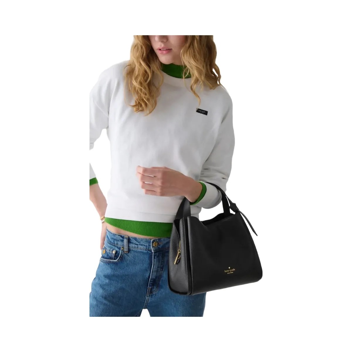 Kate Spade Knott Convertible Carryall Black - HypeFly India View 2