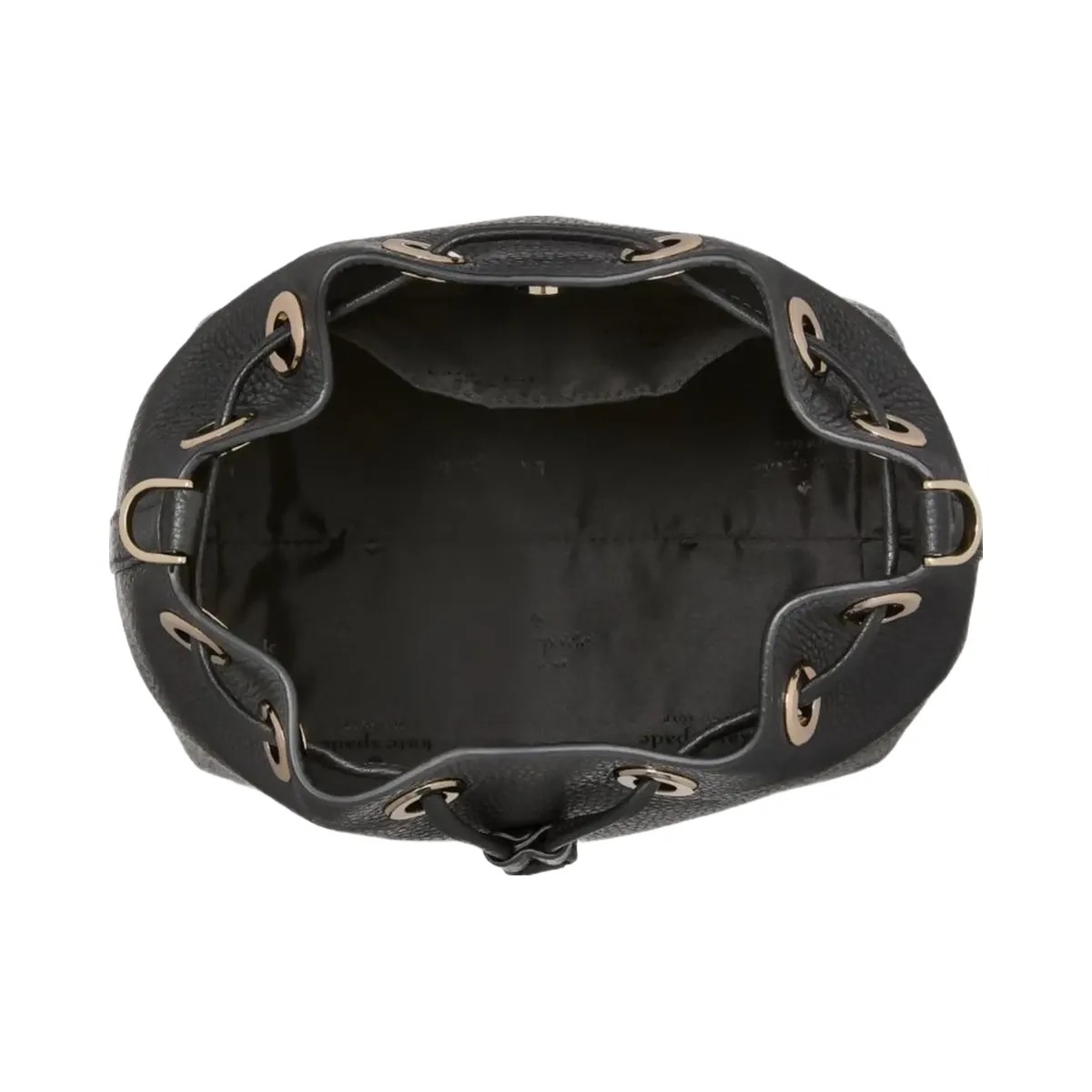 Kate Spade Emma Small Bucket Bag Black - HypeFly India View 4