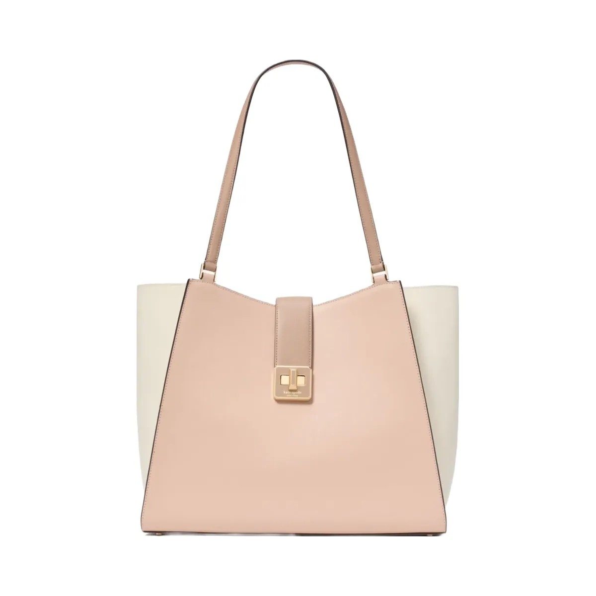 Kate Spade Phoebe Large Tote Toasted Hazelnut Multi - HypeFly India View 1