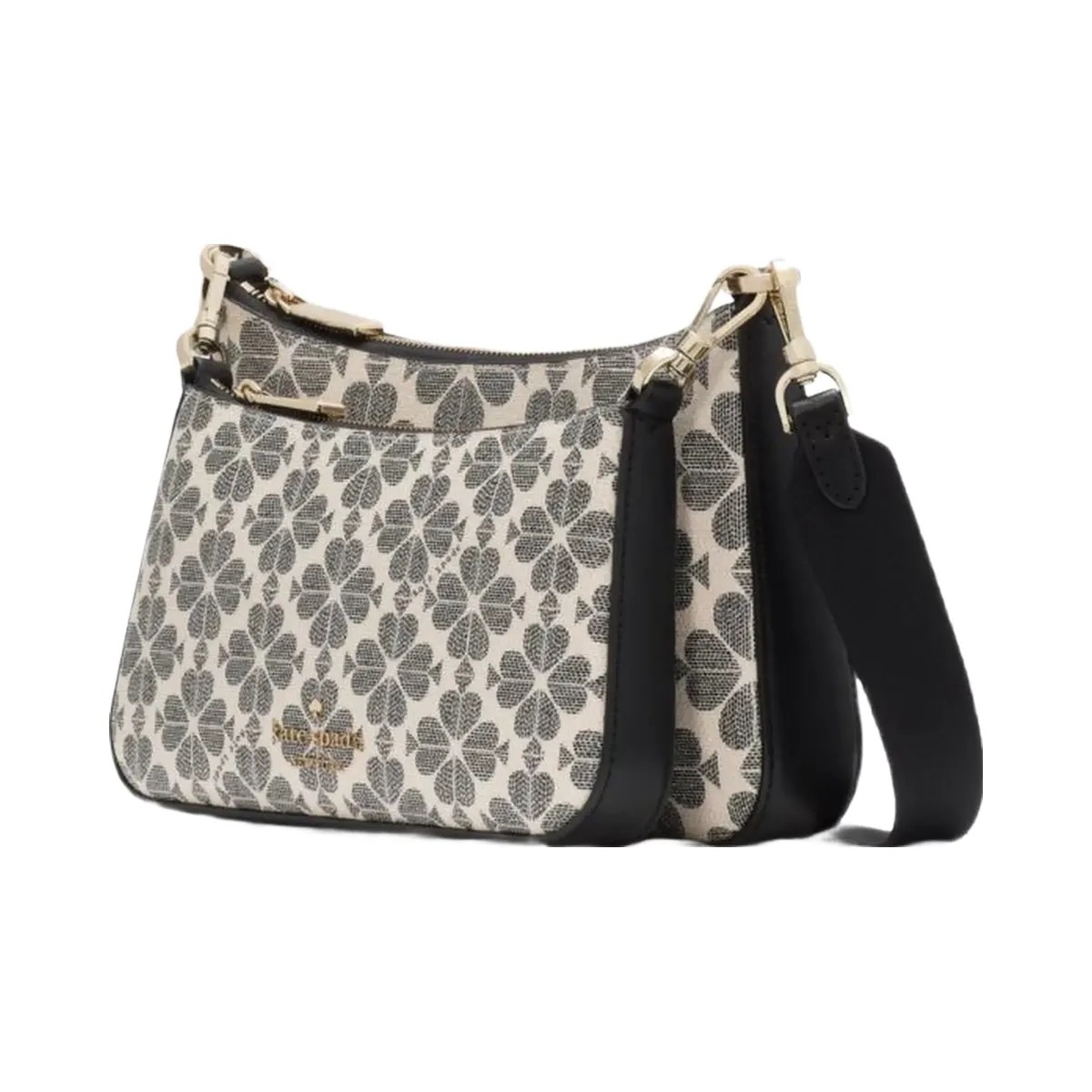 Kate Spade Flower Small Crossbody Black Multi - HypeFly India View 3