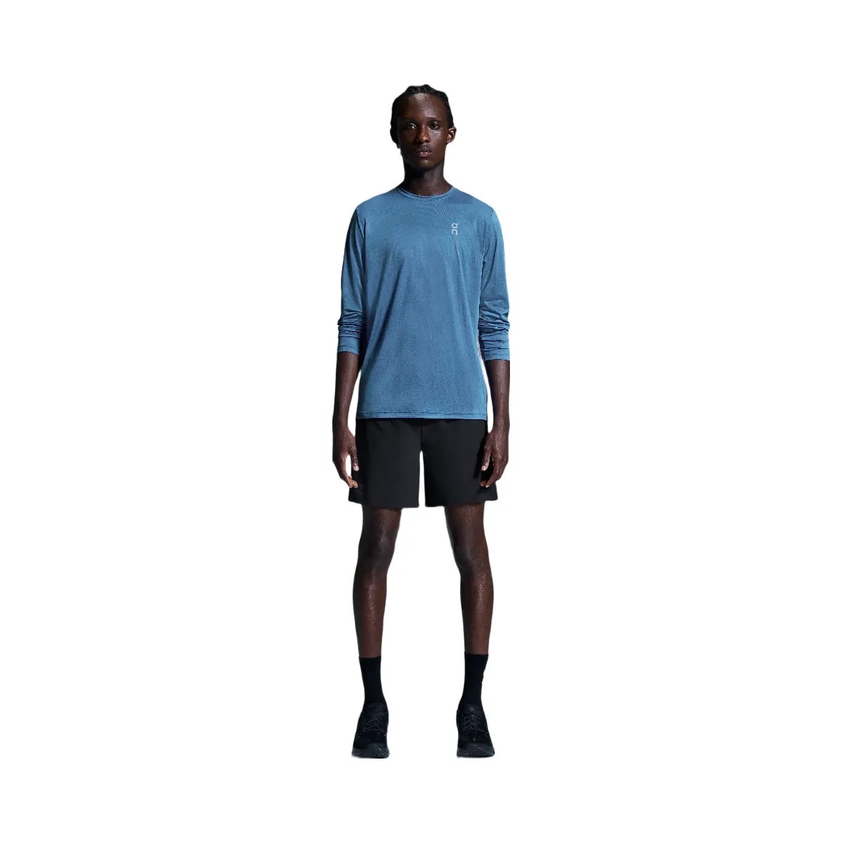 On 7" Performance Shorts Black - HypeFly India View 5